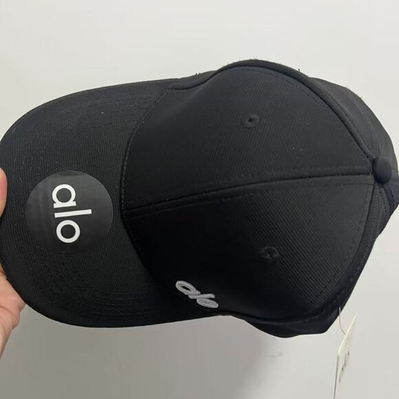 ALO Women\'s Black Baseball Cap